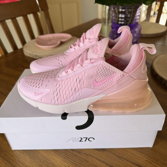 Nike Women's Air Max 270 Pink Foam Sneakers - Picture 3 of 16